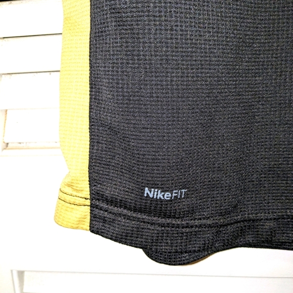 Nike DriFit Men's Colorado Buffaloes Football Black Polo Gold Shirt Small NCAA - Picture 11 of 11